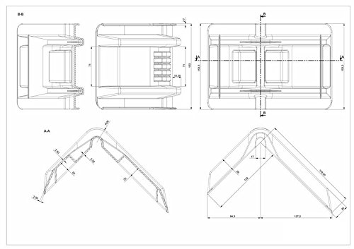10x Kantenschutz Large Ladungssicherung Spanngurt Lkw Kantenschutzwinkel Kantenschoner - 2