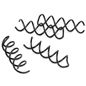 10 Pcs Spiral Bobby Hair Pin Spin Pin Twist Barette Black Bridal for DIY Hair Style/Sleek and Compact Alloy Construction, Designed to Fit for All Hair Type, Especially for Long Hair