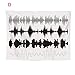 Produktbild Hintergrund Stoff Badetuch der Musik polyester bedruckte Plane Wall Hanging Kind Drucken Tapisserie Bild Hintergründe Vintage Wand Hängende Vorhänge Wandbehang 150X130cm (150X130cm, Mehrfarbig D)