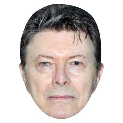 Preisvergleich Produktbild David Bowie Maske aus Pappe