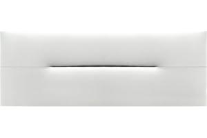 WIN REST Cabecero River, Acolchado, Tapizado Premium en Polipiel de Alta Gama,Atractivo y Elegante diseño Acolchado, para Camas de 120 Cm