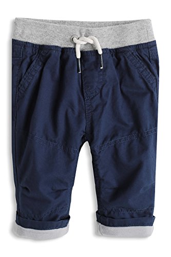 ESPRIT Baby-Boys 095EEBB006 Basic Pants Trousers, Blue (Navy), 3-6 Months (Manufacturer Size:68)