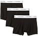 Produktbild Calvin Klein Herren Boxershorts Cotton Stretch-3-Pack Low Rise Trunk, Schwarz (Schwarz 001),S