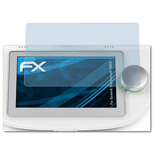 atFoliX Film Protection d'écran Convient pour Vorwerk Thermomix® TM6®, Protecteur d'écran Ultra-Clair FX Écran Protecteur (2X)