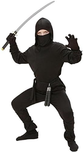 Ninja Warrior Costume For Child Fancy Dress Masquerade Carnival Halloween Cosplay (Size 5-7 years)