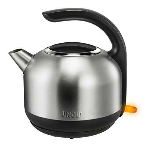 Preisvergleich Produktbild Unold 18755 Blitzkocher Kessel 1,7 L in Edelstahl, schwarz