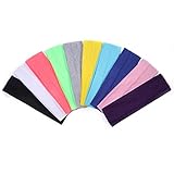 diademas elasticas ♥ Evitar la sudoración y malestar del cabello cuando se ejercita, por ejemplo hace yoga, ballet,correr,caminar,juega fútbol y baloncesto o otro deporte