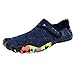 Produktbild Badeschuhe Damen Herren Schwimmschuhe Kinder Surfschuhe Slip On Breathable Aquaschuhe Barfuß Schuhe Wasserschuhe Strandschuhe Schnell Trocknend Schuhe für Wassersport Strand Pool Surfen Yoga Rovinci