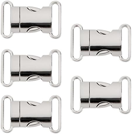 Honeysuck Metal Side Release Webbing Paracord Buckles Bag Craft 20mm