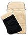 Footmuff In Black 41.34" Of BABY JOY AmM-105-01 Very Thickly Padded Footmuff Suitable For Buggies Strollers Carriages And Much More