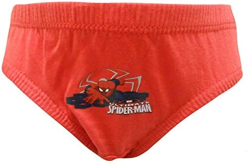 Marvel Spiderman Ultimate Spider-Man Boys 6 Pack Briefs Underpants 3-4 Years