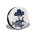 Produktbild BBABYY Tire Cover Tire Cover Wheel Covers,Abstract Graphic of Man and Tree Silhouette On Fish Shape Islandfor SUV Truck Camper Travel Trailer Accessories 16 inch