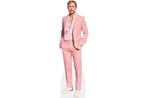 CELEBRITY CUTOUTS Ryan Gosling (Pink Suit) Naturalnej