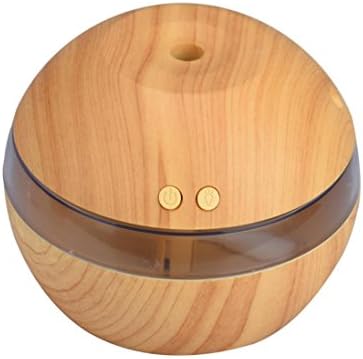 Goeous 300ml Aromatherapy Essential Oil Diffuser USB Mini Personal Humidifier with 7 Color LED Night Light Changing and Waterless Auto Shut-off Air Purifier Steam Diffuser for Bed-Room,Car,Office