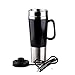 Produktbild Auto Wasserkocher Kochen 12 V / 24 V Zigarettenanzünder Heizung Cup Vakuum Isolierte Edelstahl 460 ML 50 Watt Reise Cup, 24V