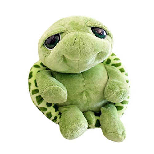 Preisvergleich Produktbild Hacoly Nette große Augen Schildkröte Schildkröte Spielzeug weiches Stofftier Spielzeug für Weihnachten Geburtstagsgeschenk - 18cm