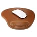 Produktbild OTTO Ledermauspad Londo Leder oval mit Handgelenkauflage hellbraun