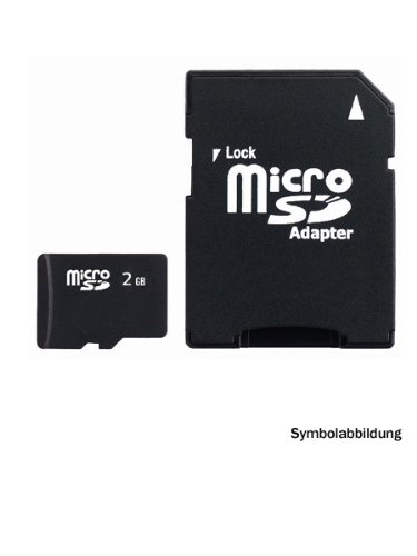 Micro Secure Digital (Micro SD) 2GB Speicherkarte für Samsung SGH E250 -Garantie 3 JAHRE