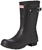 Textilfutter Hunter Original Short, Damen Kurzschaft Gummistiefel,, Schwarz, 39 EU/6UK