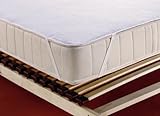 *Wasserundurchlässige Frottee Inkontinenz Matratzenauflage 70 x 140 cm weiß, OHNE PVC !!