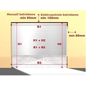 DoorHan - Puerta de garaje seccional | para montar en casa | tamaños a