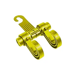 Itspleazure Universal Car Back Seat Headrest Hanger (Pack of 1, Yellow)