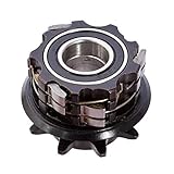 Color: negro. KHE - Piñón para Bicicleta de montaña (9 Dientes, CrMo, 116 g, F 8-1)