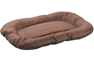 MON AMI LUKI - Coussin ANTIDERAPANT Bon Plan - Marron - Chien - 80x60CM