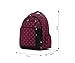 Happy Cherry Women's Multi-function Large Waterproof Mummy Travel Backpack Diaper Nappy Bag Purplish Red Dot