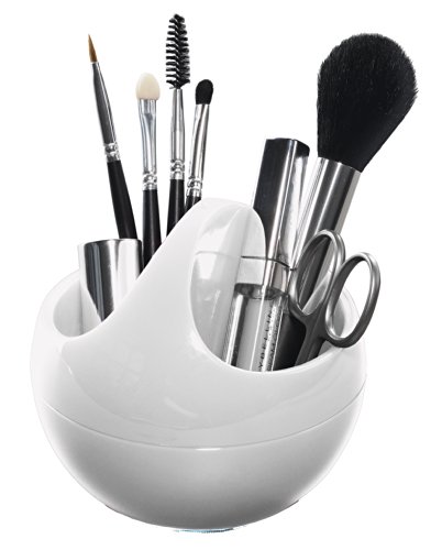 Spirella 10.16915 Bowl-Shiny Make-up Behälter, weiß - 2