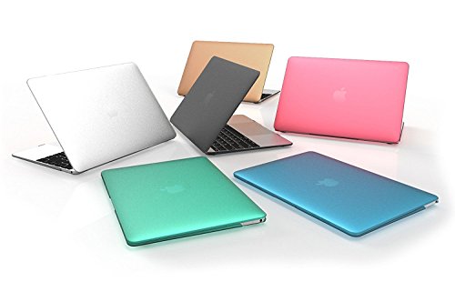 Das Case für neues Apple Macbook 12″ Zoll Retina Display Laptop Computer. Transpatente harte Schutzhülle / Hülle [Gold, Transparent, Schwarz] (Schwarz) - 9