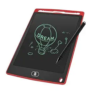 Abgrow 8.5 Inch LCD E-Writing & Drawing Tablet with Stylus, Portable Reusable Message Board with One Click Lock or Erase Button for Home, School, Office