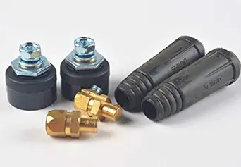 Bansal Arc Welding machine Cable Connector MALE FEMALE 35-50 Size (Set of 2)