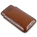 Produktbild Cvthfyky Exquisite 3- Finger braun Leder Reise Zigarre Fall Humidor
