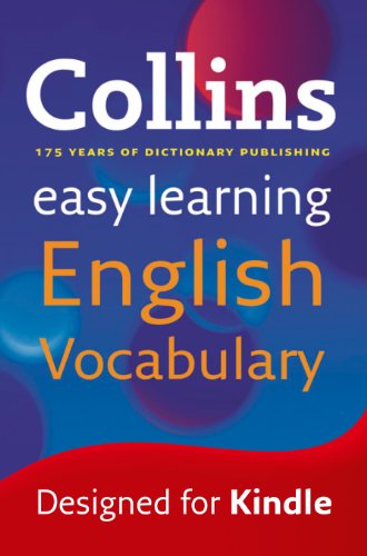 Easy Learning English Vocabulary (Collins Easy Learning English) (English Edition) livre