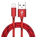 Produktbild Superior for iPhone Cable ZRL® Metal Braided Wire Sync Data Charger USB Cable for iPhone X/8/8 Plus/7/7 Plus/6s/6s Plus/6/6Plus/5s/5c/5, iPad/iPod