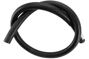 cyclingcolors Durite caoutchouc EPDM noir renforcée textile refroidissement eau DIN 73411 type A Radiateur Liquide Tuyau Chauffage Tressée Huile Graisse Hydrocarbure, Ø15 mm x 1 mètre