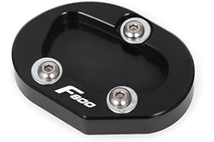 TUKLYE Plaque d'extension latérale pour béquille de moto BMW F800 R/S/ST/GT F800R F800S F800ST F800GT