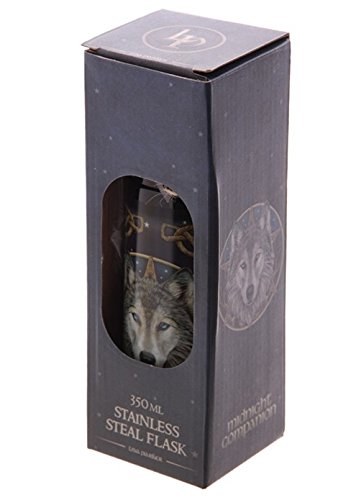 kleine Edelstahl Thermosflasche „keltischer WOLF“ Lisa Parker fÃ¼r 350 ml NEU OVP - 4