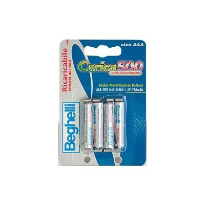 Preisvergleich Produktbild Fleece Beghelli carica-500 4 AAA 750 mAh