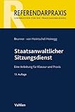 Image de Staatsanwaltlicher Sitzungsdienst: Eine Anleitung für Klausur und Praxis