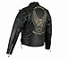Produktbild Biker Leder jacke Herren Motorrad Lederjacke Chopperjacke Adler geprägt S-5XL (4XL)