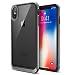 Produktbild ESR Hülle für iPhone XS/X [Kabelloses Aufladen Unterstützung] [Schock Proof,Anti-Kratzer] Transparent Klare Rücken [Schutz Stoßfänger Rahmen] SchutzHülle (Kompatibel für iPhone X 5.8 Zoll) - Schwarz