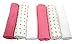 Muslinz Girls Mix Baby Muslin Squares (Pack of 6, Pink)
