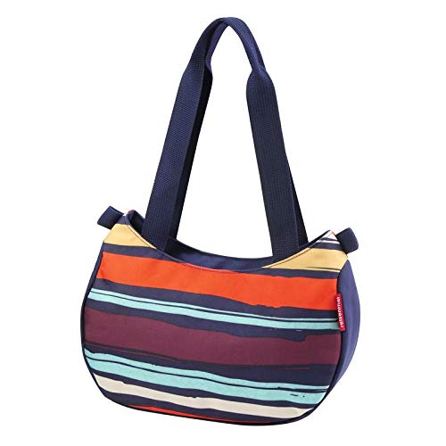 Preisvergleich Produktbild KlickFix Damen Stylebag Lenkertasche, Artist Stripes, 4 Liter