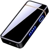 Drumstone 𝟏𝟓 𝐘𝐞𝐚𝐫𝐬 𝐖𝐚𝐫𝐫𝐚𝐧𝐭𝐲 Rechargeable Metal Electric Arc Lighter – USB Windproof Flameless Ignition Tool fo