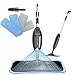 Produktbild iTvanila Sprühwischer, Bodenwischer mit 4 zusätzlichen Wisch Pads und Bürste, 360 Grad Rotierender Mop Kopf mit 45 Zoll Breitstrahl und 500 ml Wassertank für die Reinigung von Boden und Fliesen