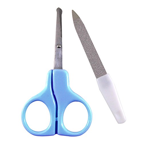 Meta-U Round Ended Baby Safe Nail Scissor with Nail File