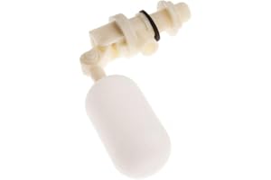 SENRISE Float Valve 1PCS Ball-Cock Valve Plastic Automatic Float Ball Valve for Water Tank Livestock Drinker Bowl（1/2" DN15）