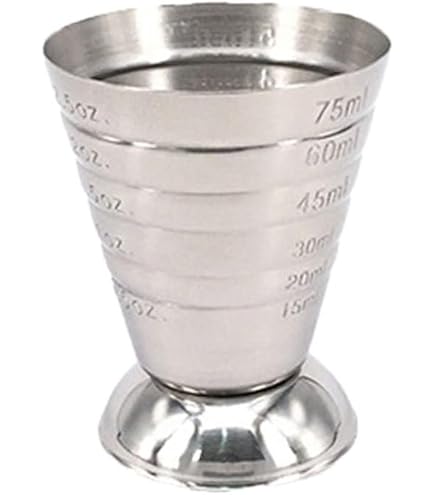 Panteer ® Lot De 3 Verres Doseurs En Verre - Fabrication De Qualité Supérieure - Extrêmement